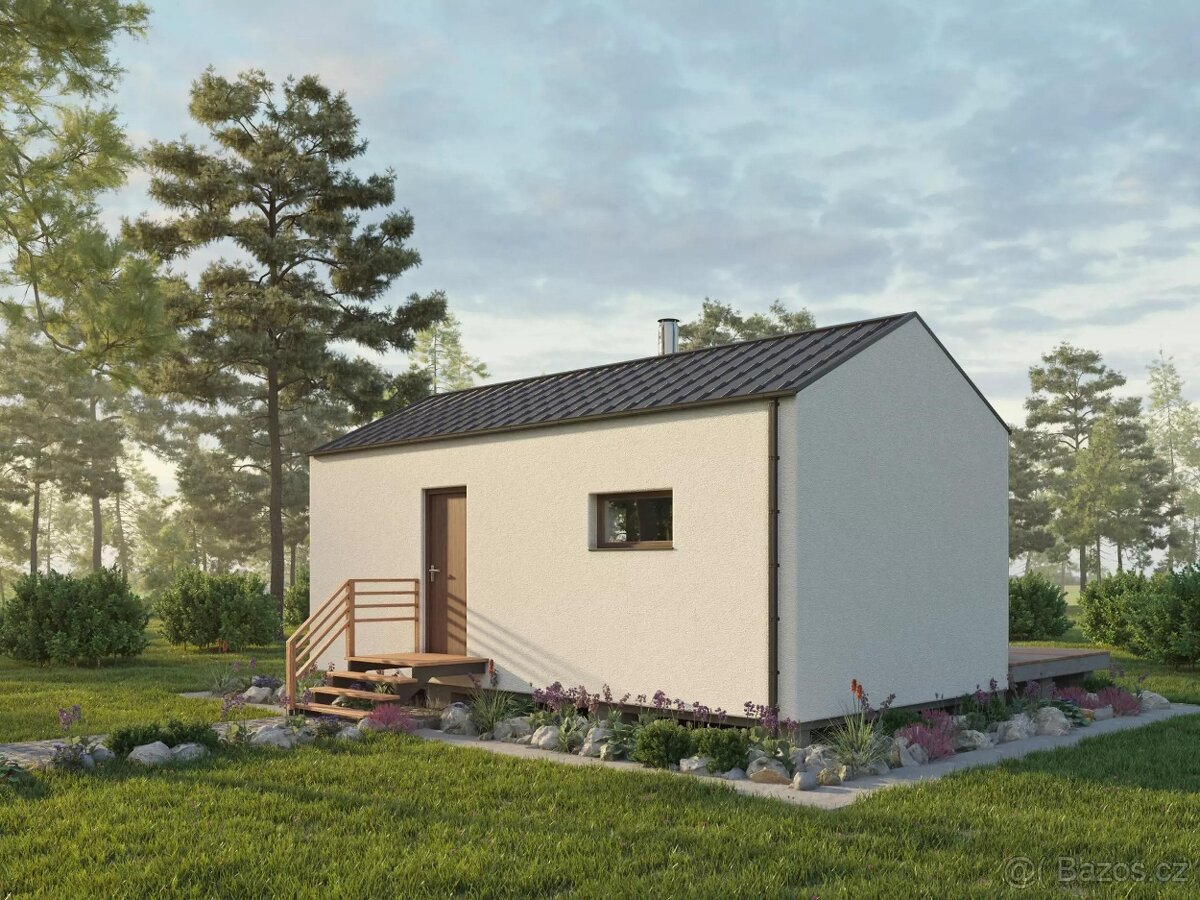 Bungalov s pozemkem 200m2 - 2