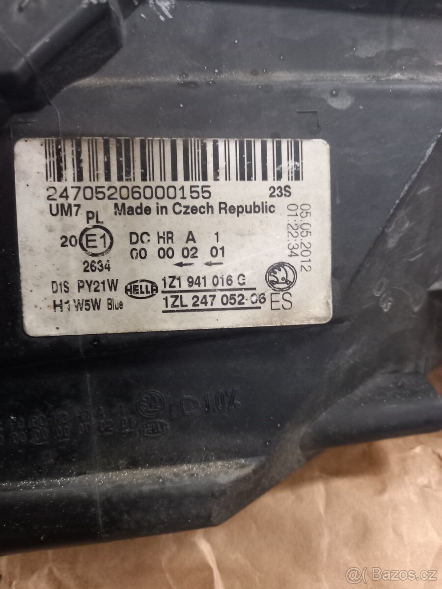 Přední světlomet - 2