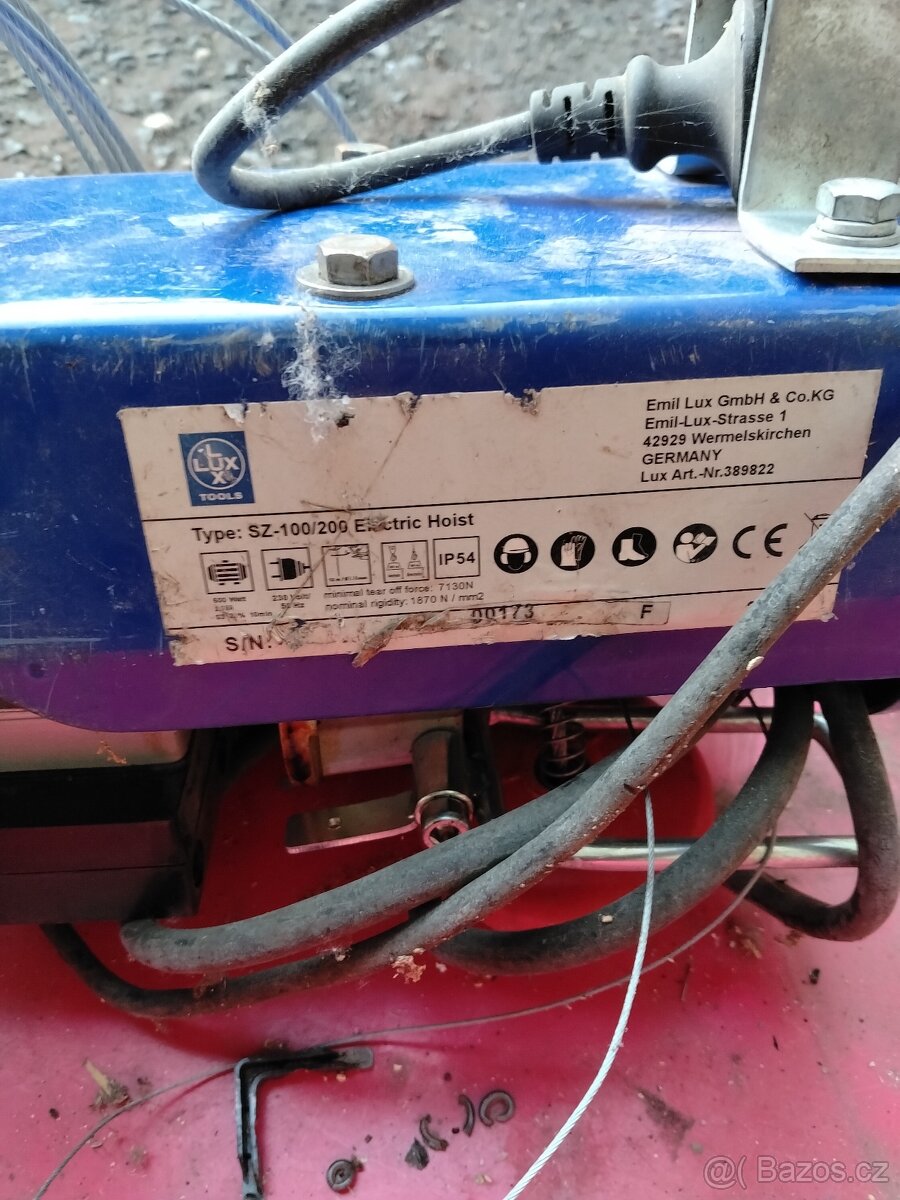 Lanový naviják Lux - 2