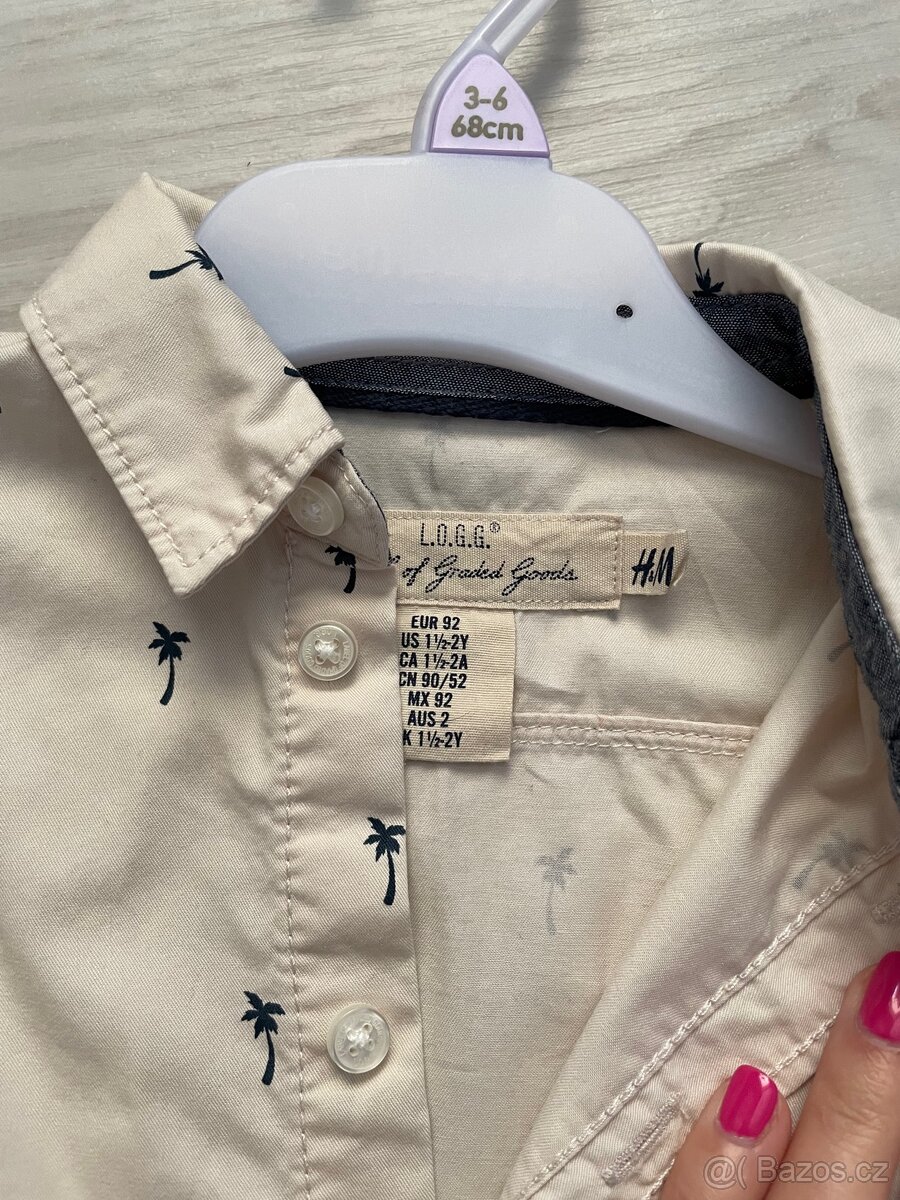 Košile palmy vel 92 - 2