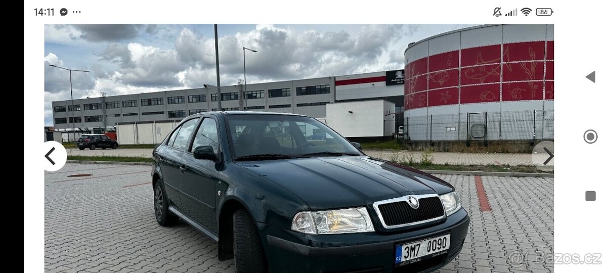Škoda Octavia 1 r.v.2001 1,6i - 2