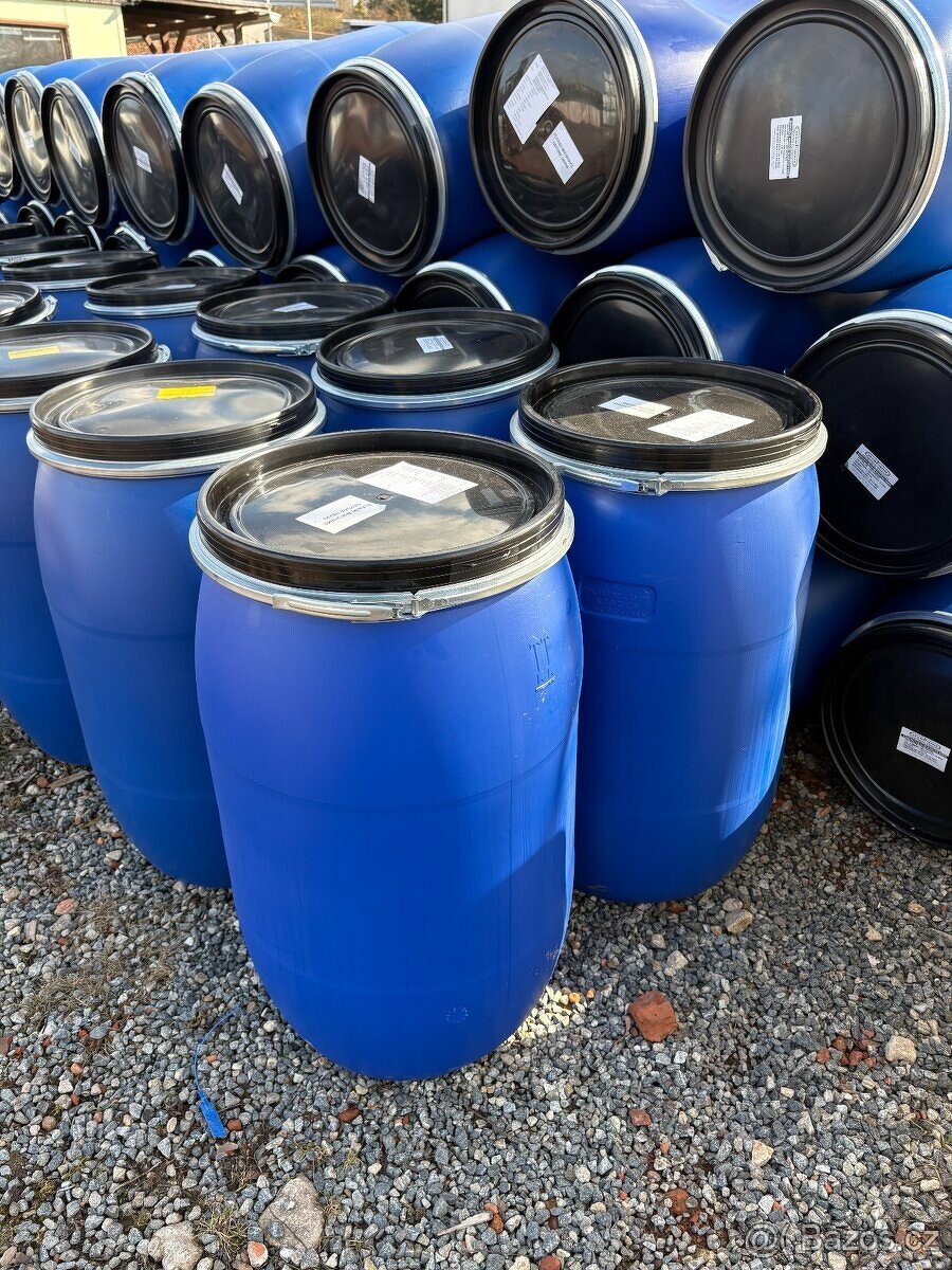 Plastový sud 200l - po čokoládě - 2