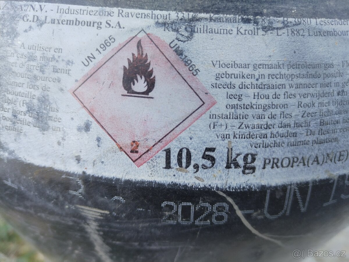 Plynová bomba 10.5 kg - 2