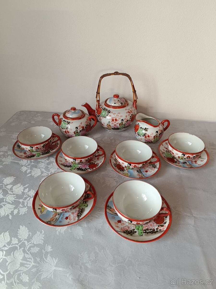 Čajový servis v japonském stylu - 2