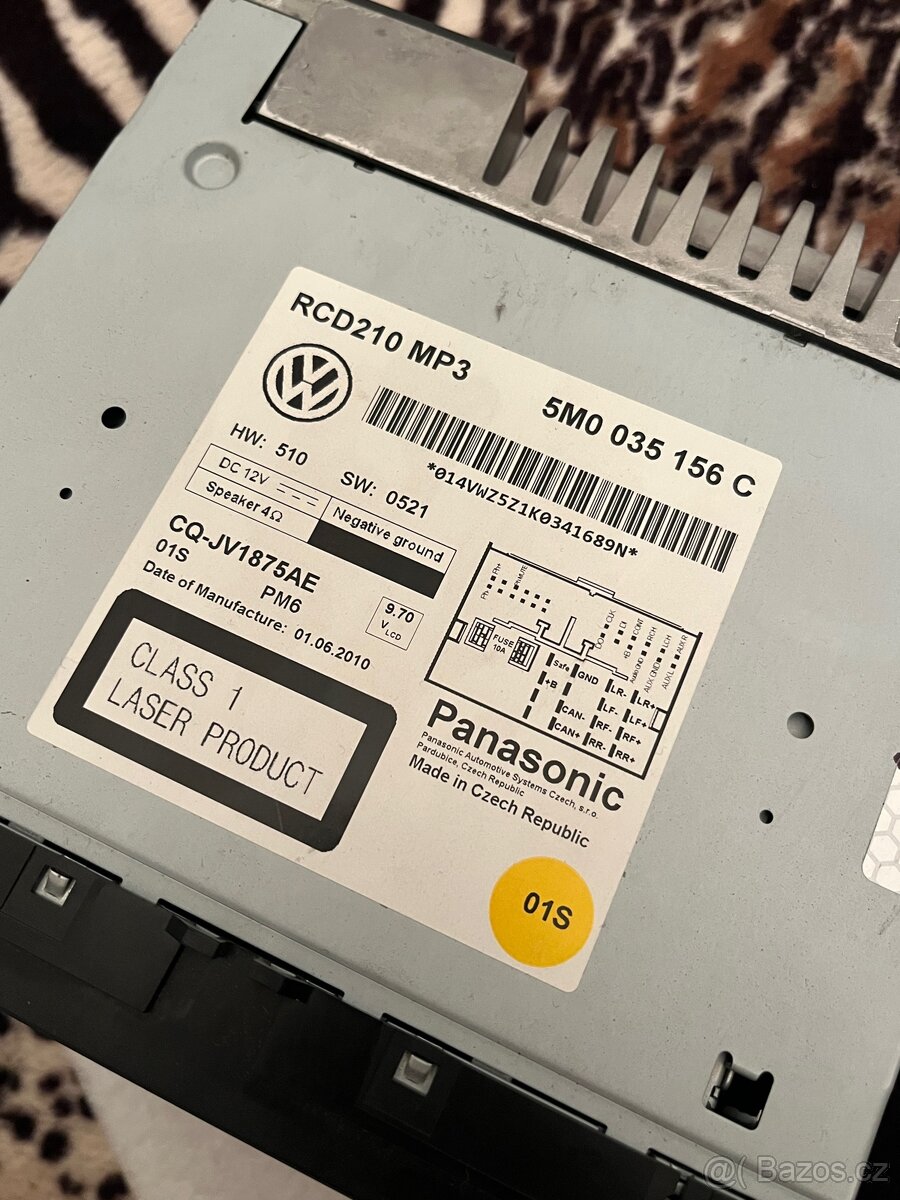 Autorádio originální VW - 2