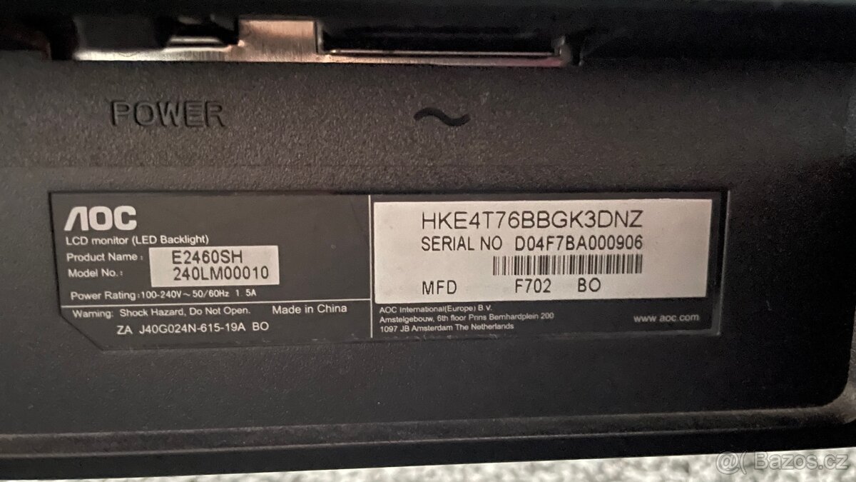 Monitor AOC 24” - 2