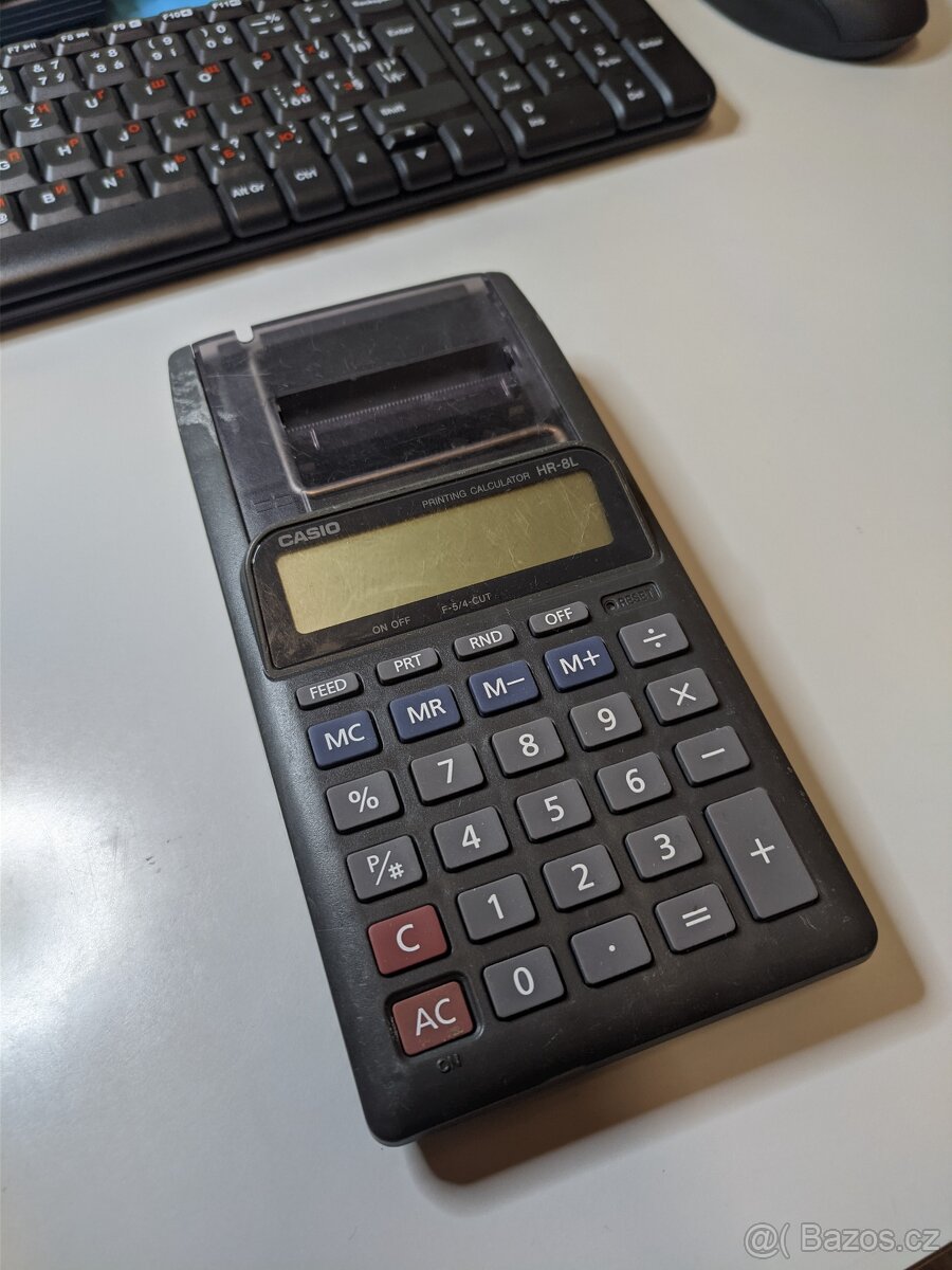 Ruční tisková kalkulačka Casio HR-8L - 2