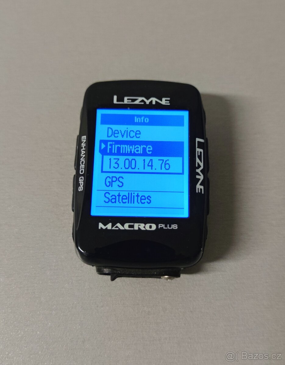 Cyklocomputer Lezyne GPS Macro Plus. - 2