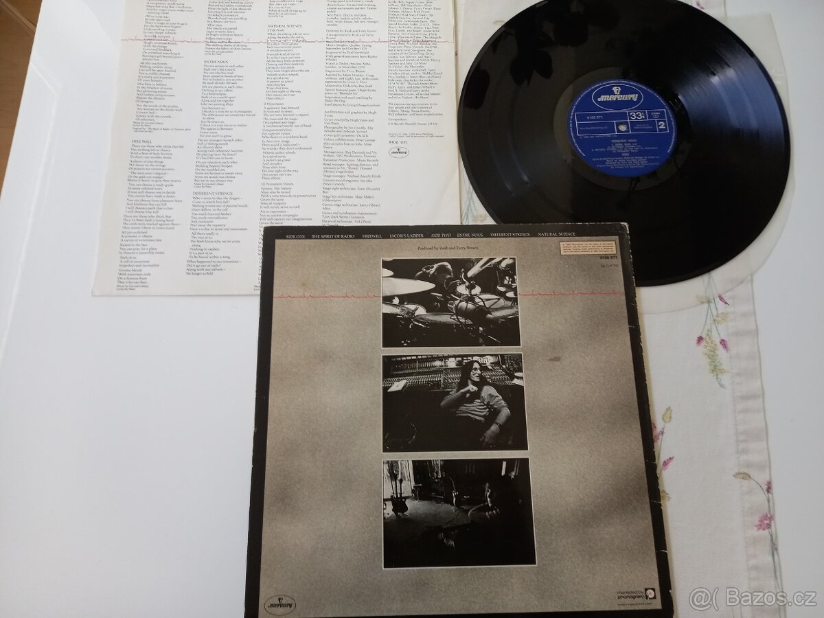 RUSH „Permanent Waves“ /Mercury 1980/ , +vnut. obal/texty, o - 2