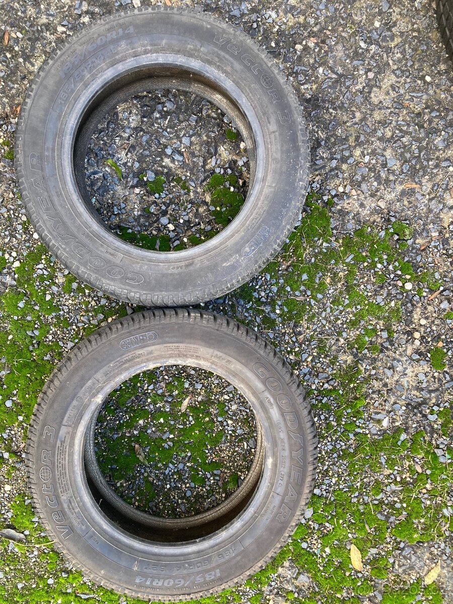 185/60/14 Goodyear - 2