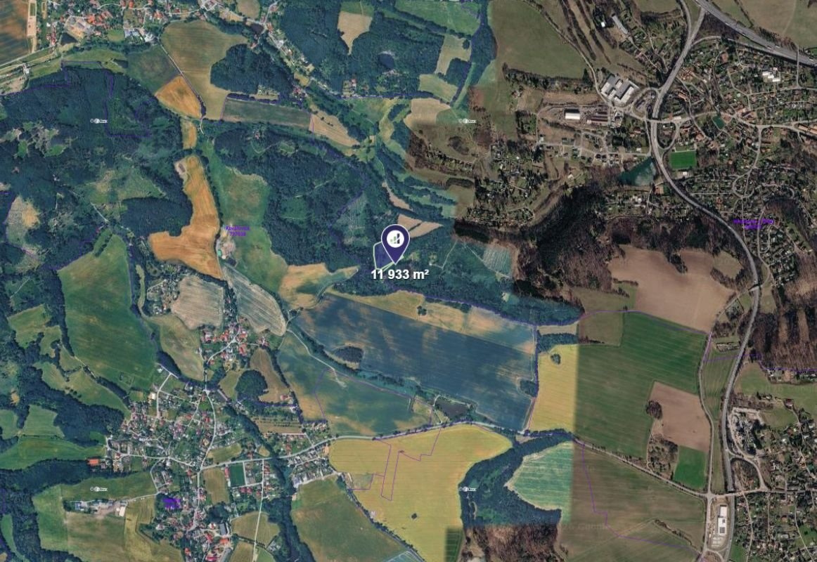 Prodej louky v k.ú. Mirošovice u Říčan - 2