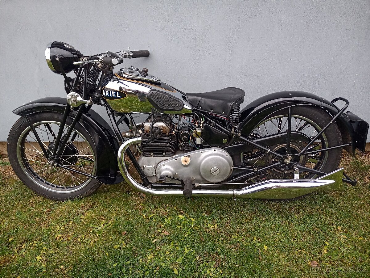 Prodám Ariel 4F 600 OHC 1932 - 2