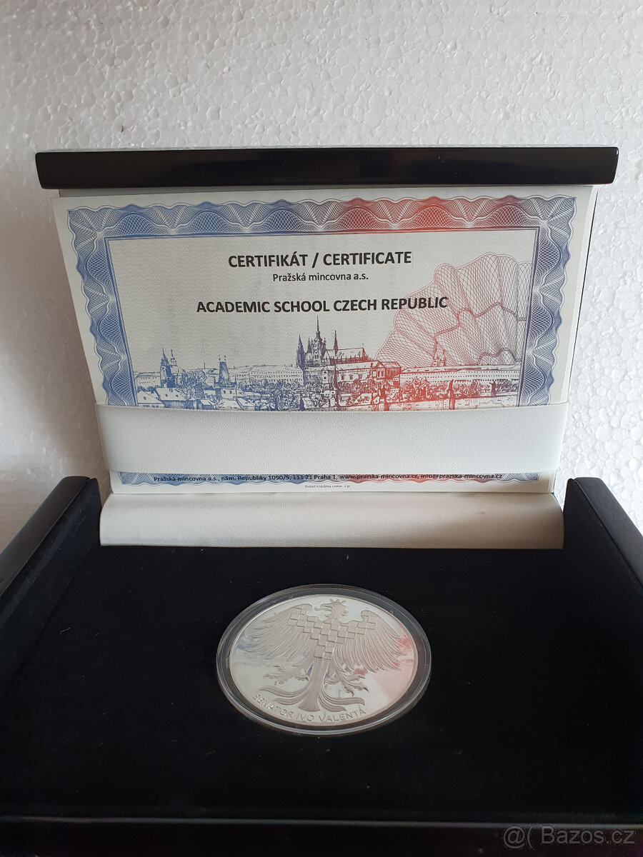 Stříbrná pamětní mince v původním dárkovém balení - 2