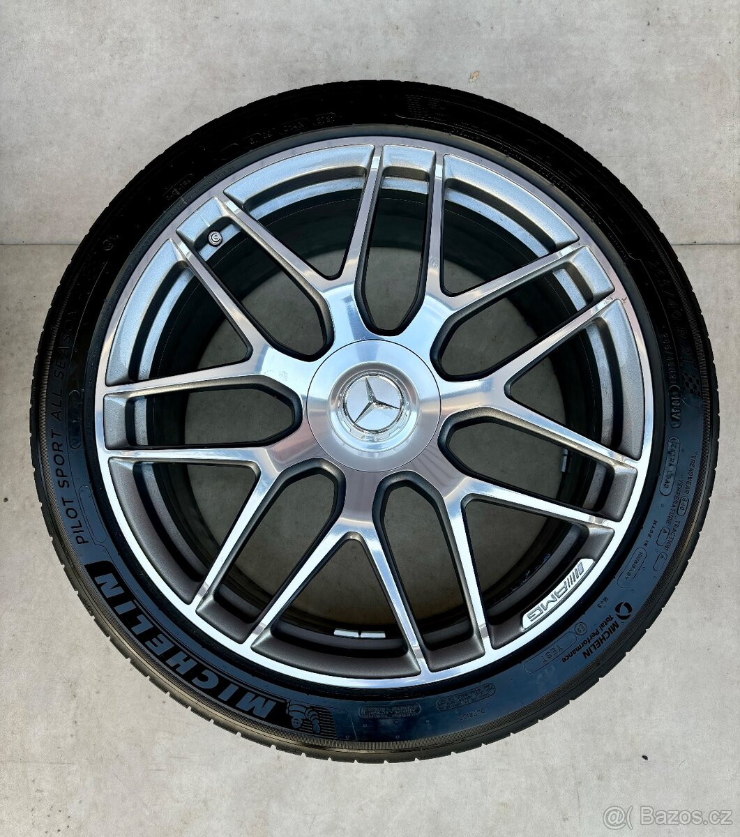 Alu Kola r21 Mercedes GLC63s AMG celoroční pneumatiky - 2