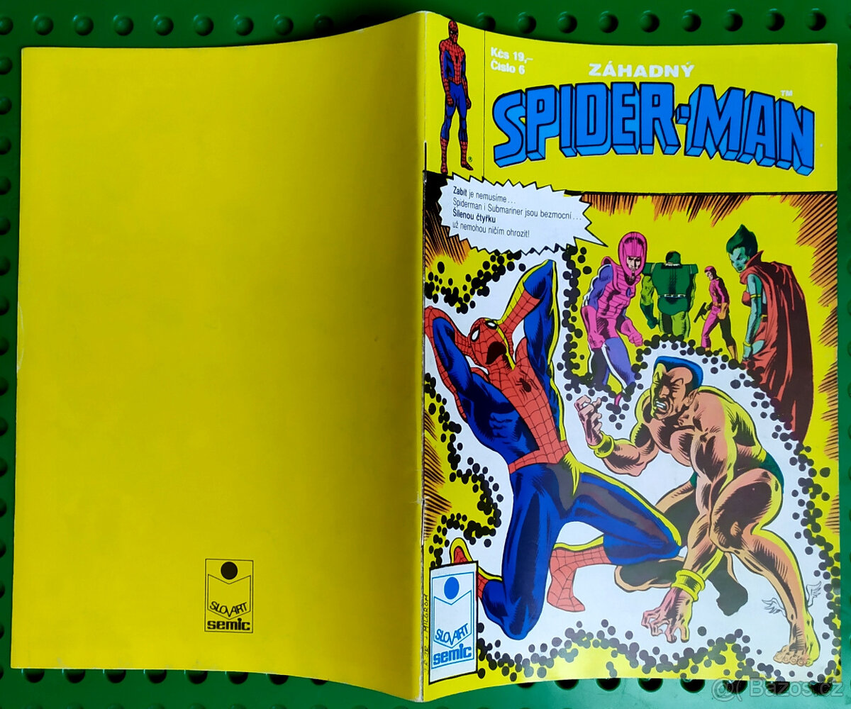 Komiks SPIDERMAN č. 6/1991 Semic velmi PĚKNÝ STAV - 2