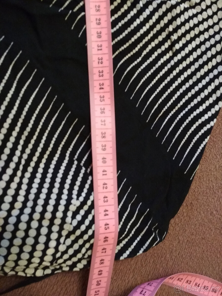 Šifonová elegantní halenka - top vel 44-46 - 2