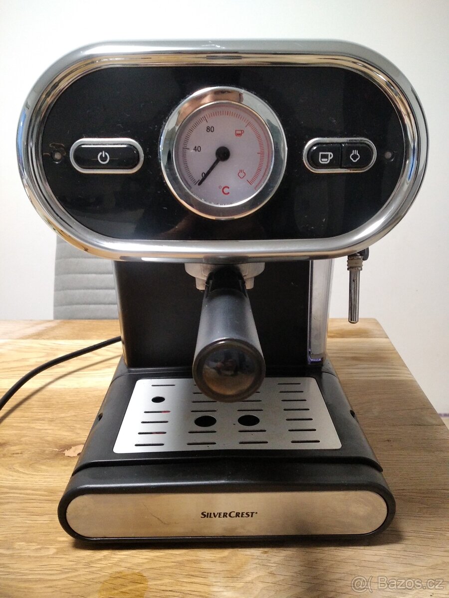 Pákový kávovar Silvercrest funkční - 2