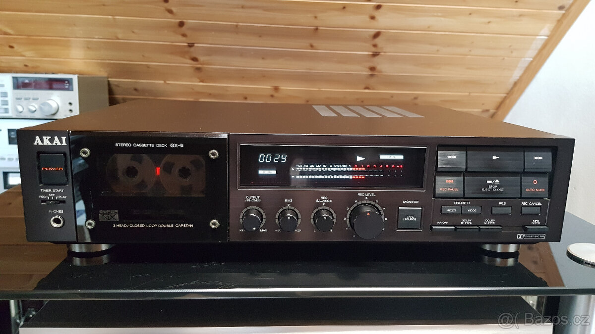 Akai GX-6 3hlavý tape deck - 2
