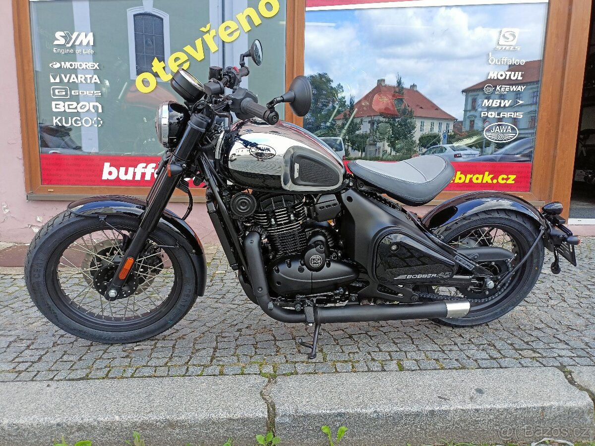 Jawa 350 Bobber, Chrome - 2