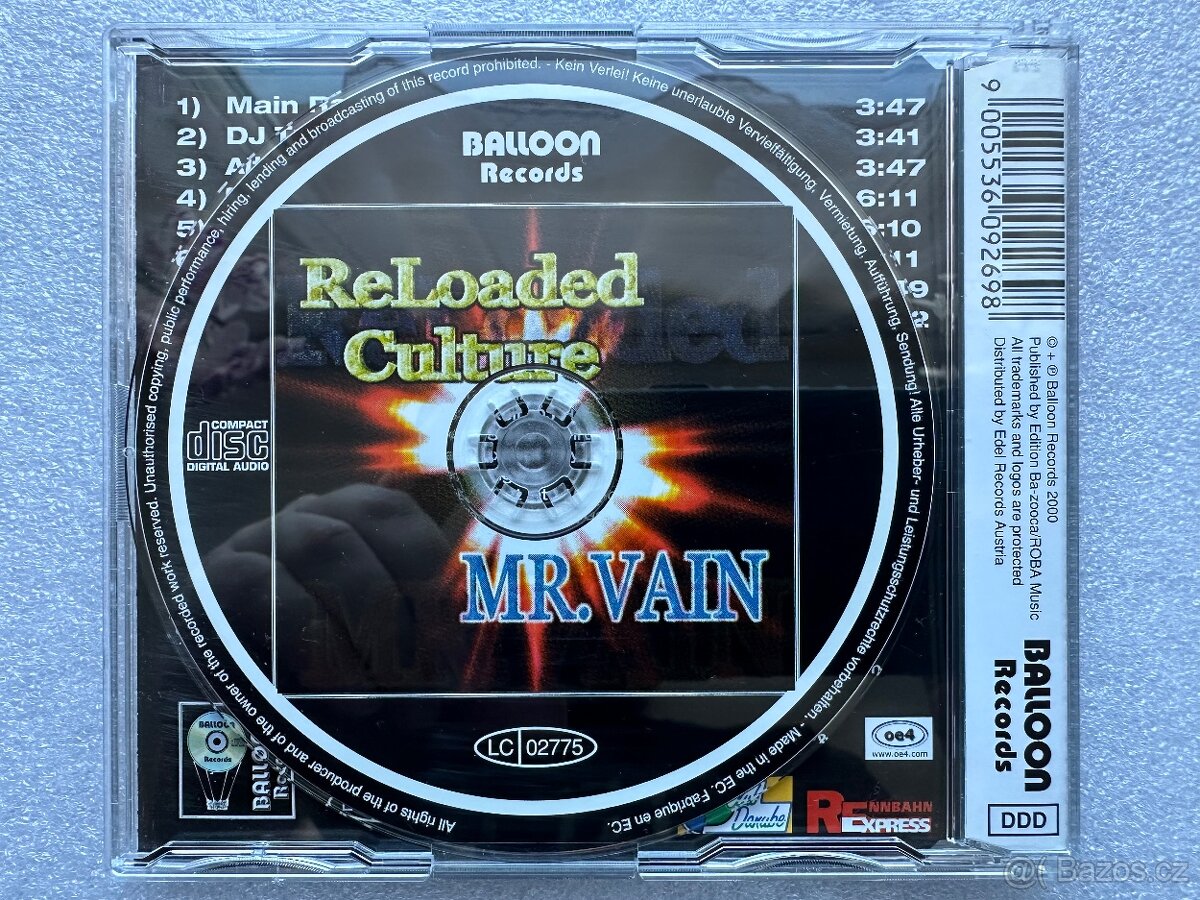 ReLoaded Culture - Mr. Vain (2000) MCD - 2
