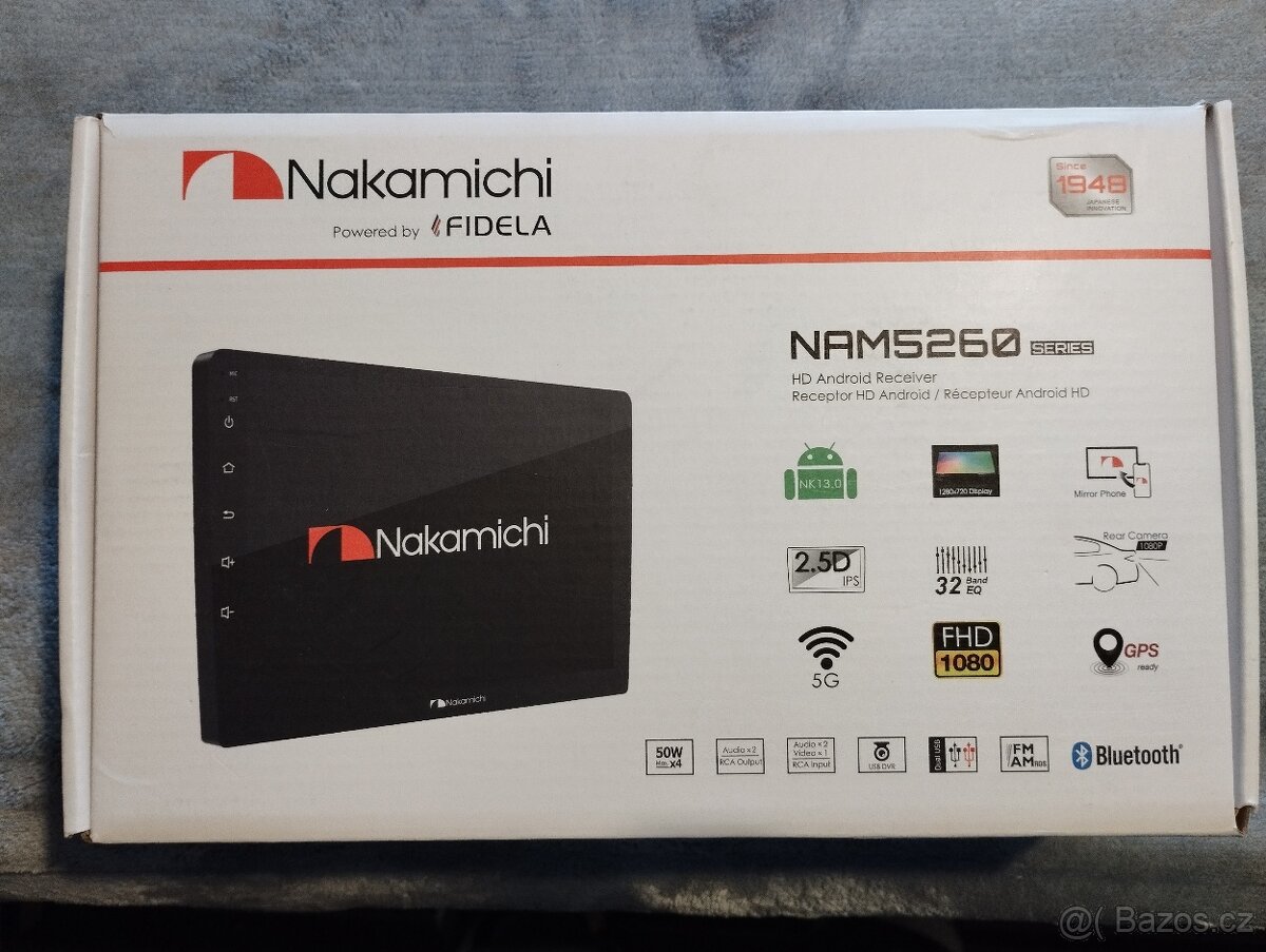 Nakamichi 9" android radio - 2