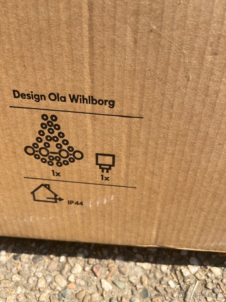 IKEA GLANSA LYSA Velká světelná dekorace 90cm - 2