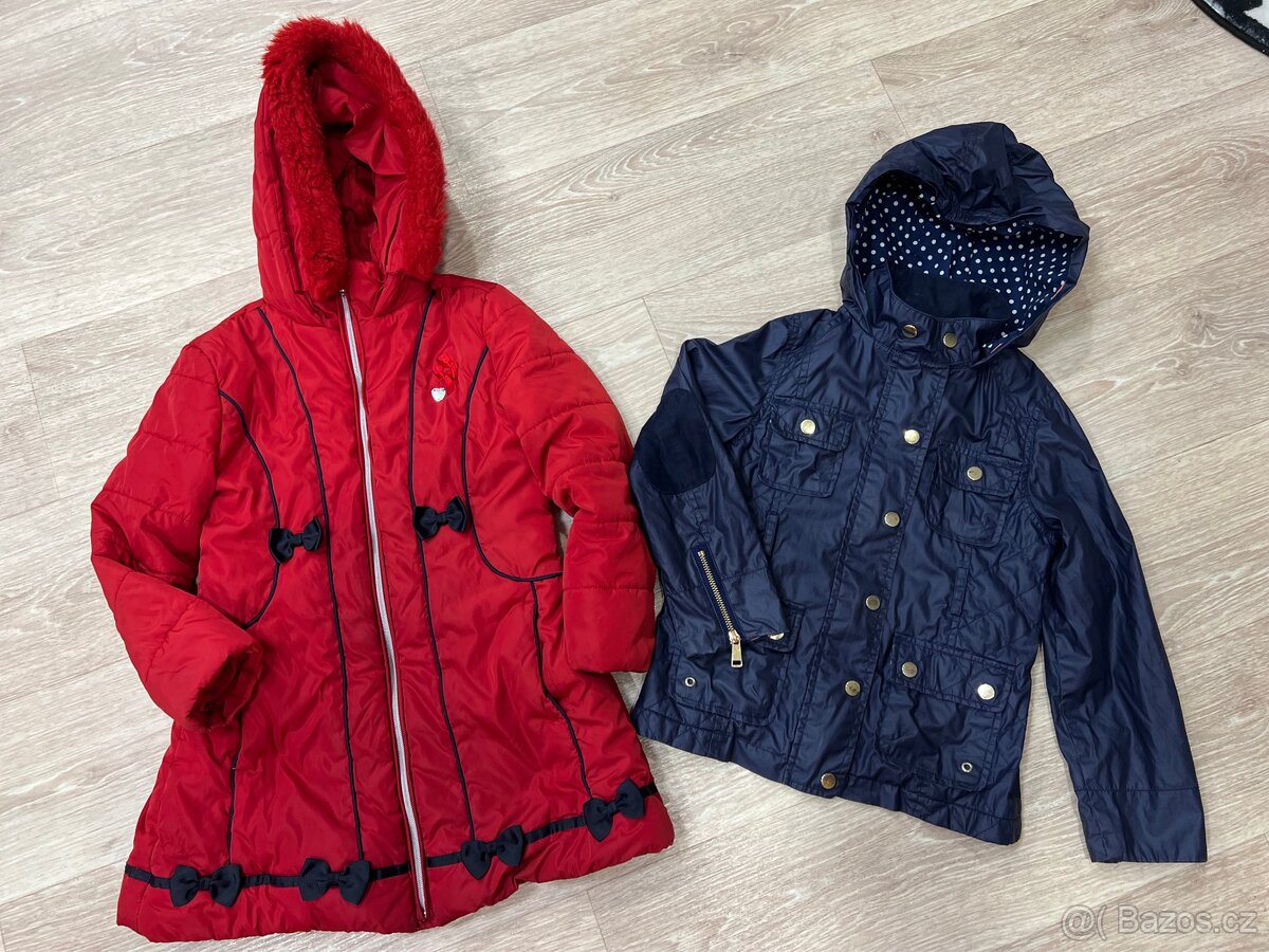 Dětské bundy jarní kabátky - 2