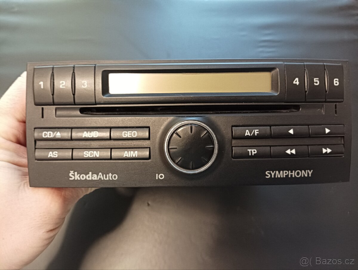 Autorádio Škoda symphony Cd Fabia 1 - 2