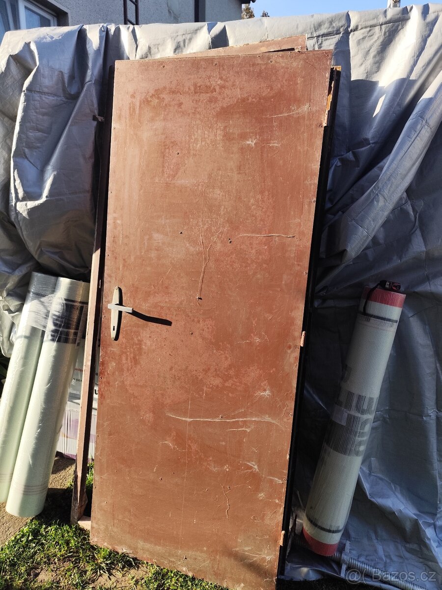 Plechové dveře - 2