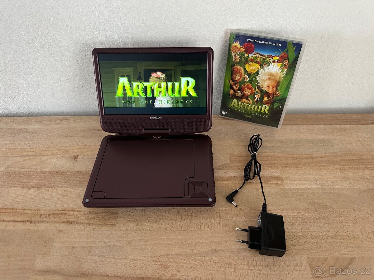 DVD přehrávač Sencor přenosný - 2