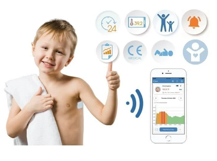 TUCKY – Chytrý teploměr a monitor polohy 2v1 (TUCKY-21W) - 2