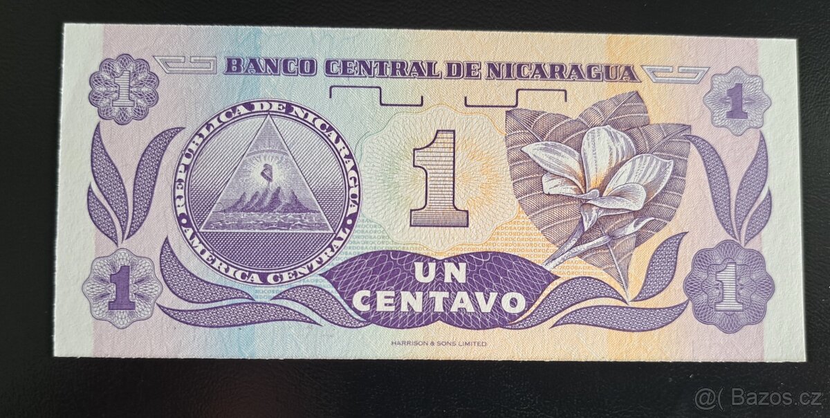 1 Centavo, Nikaragua, UNC - 2