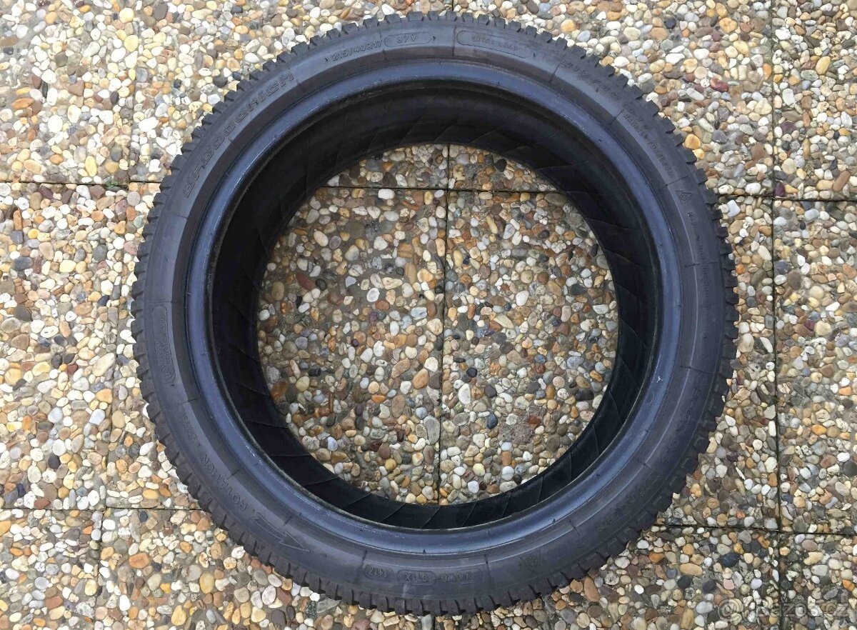 4ks zimní pneu BF Goodrich 215/40/17 87V DOT xx17 - 2