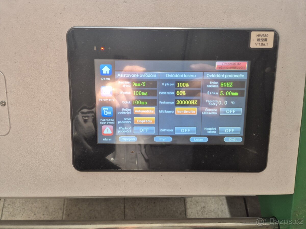 Laserová svářečka 4in1 Maxcool 2000w - 2