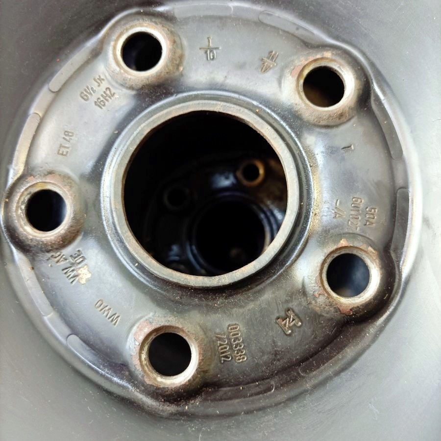 16" plechová kola – 5x112 – VOLKSWAGEN (ŠKODA, AUDI, SEAT) - 2