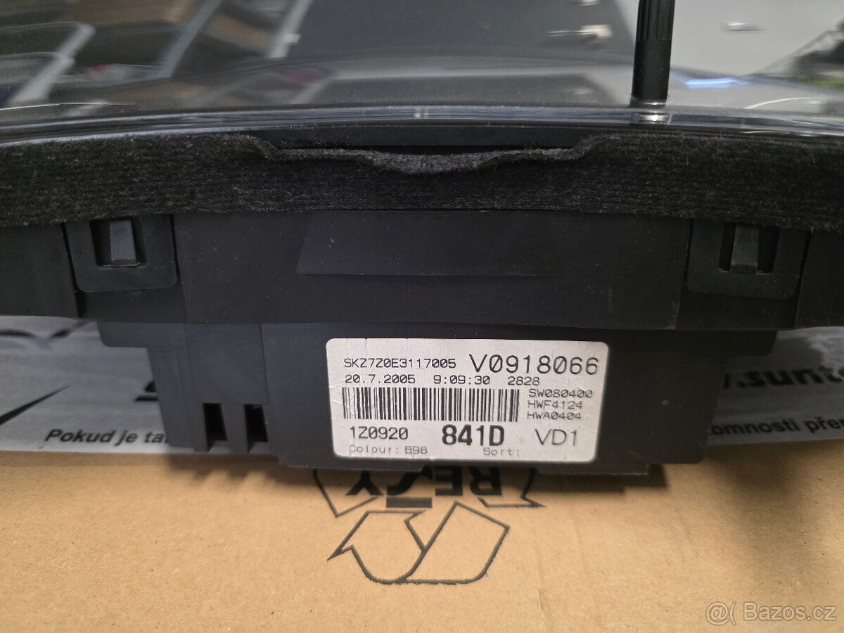 Octavia 2 maxidot budíky - 2