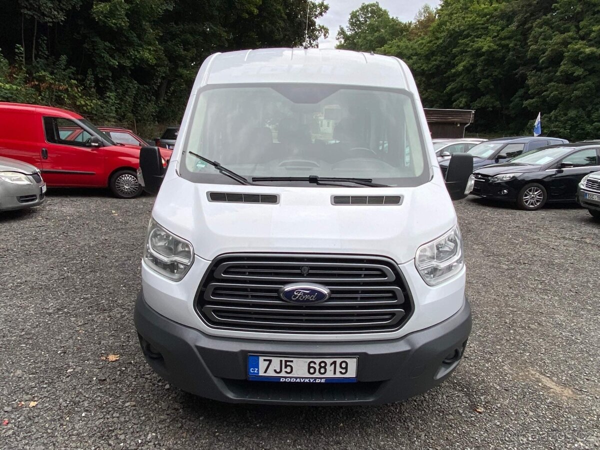 Ford Transit 2.2 TDCI 96 kW L3H2, klima, osobní - 9 míst - 2