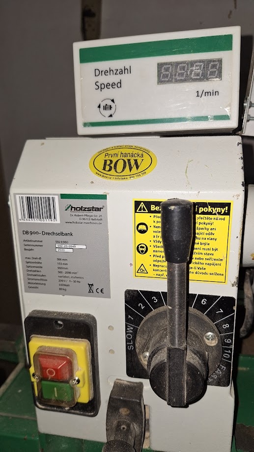 soustruh na dřevo - 2