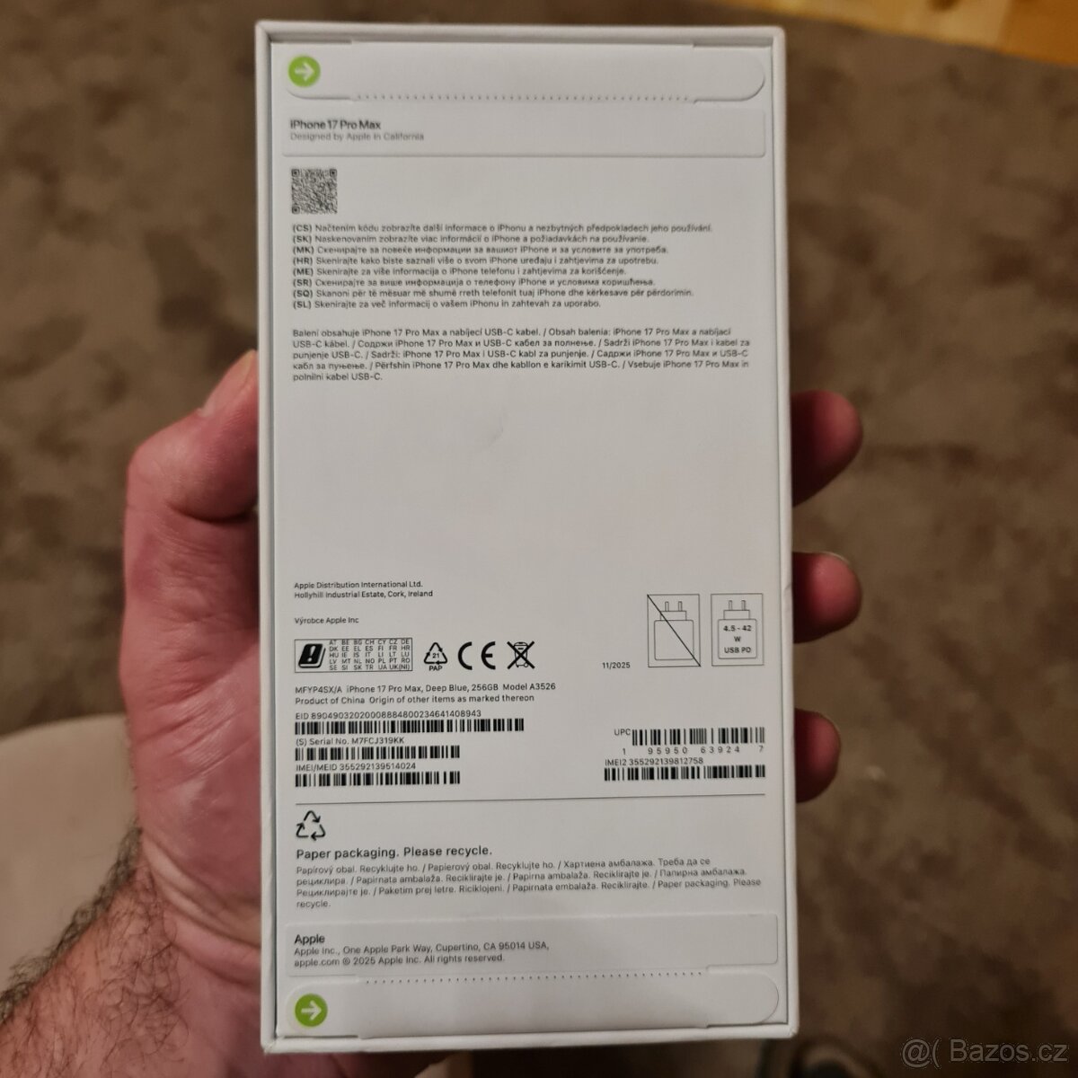 Zcela nový IPhone 17 Pro Max 256gb - 2