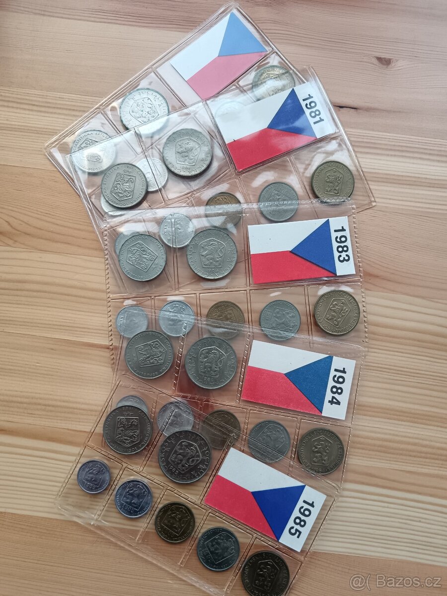 Sada oběžných mincí Československo - 2