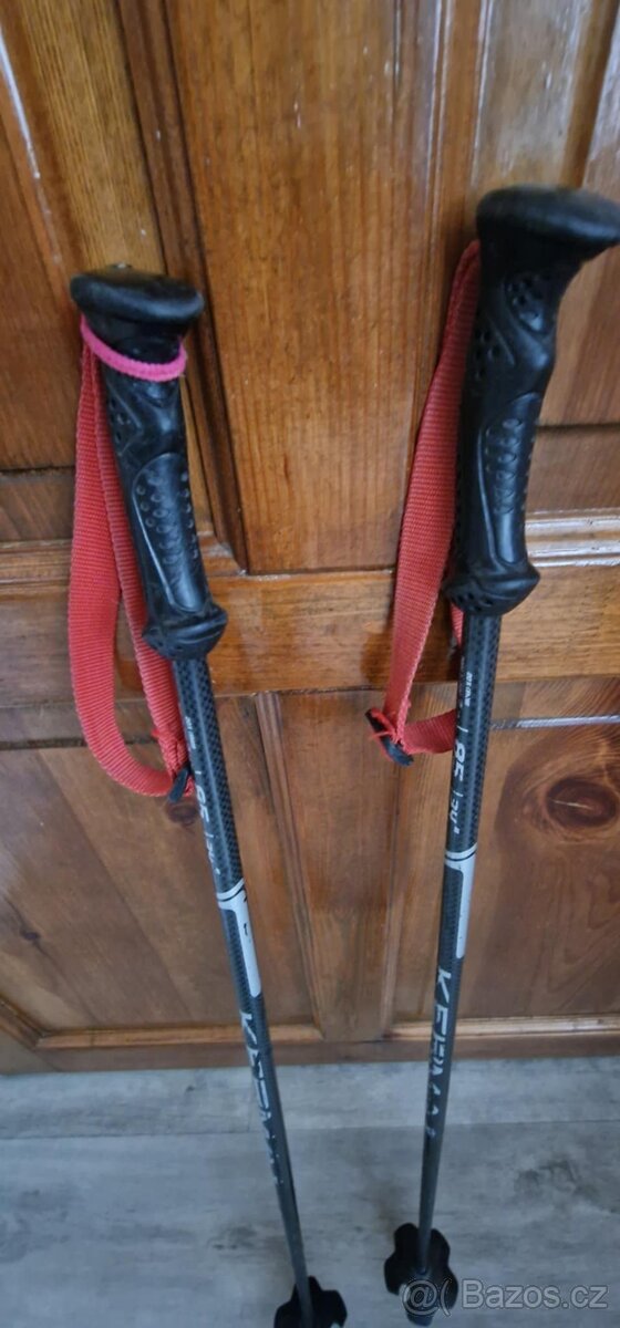 DĚTSKÉ HŮLKY K LYŽÍM , DÉLKA 85CM - 2