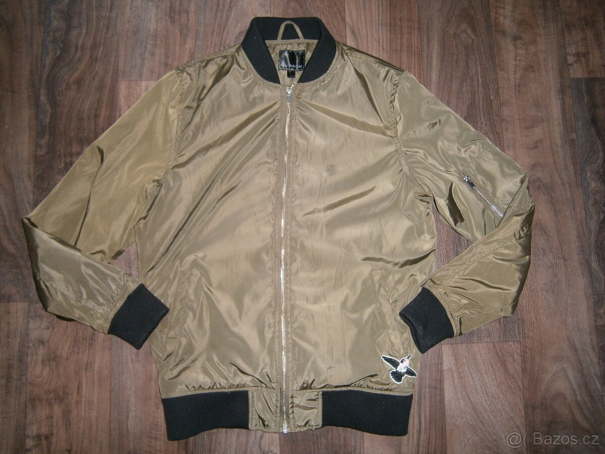RAINBOW KRÁSNÁ TRENDY BOMBER BUNDA vel.48(M) - 2
