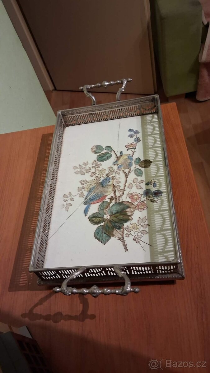 Starožitný Podnos - Waechtersbach Dec: 1564 - 2