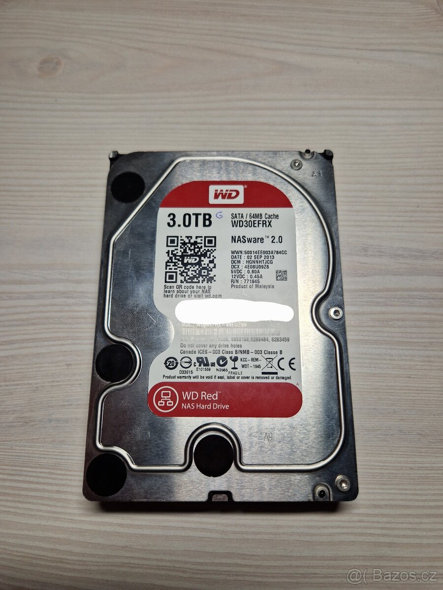 WD Red 3TB HDD - 2