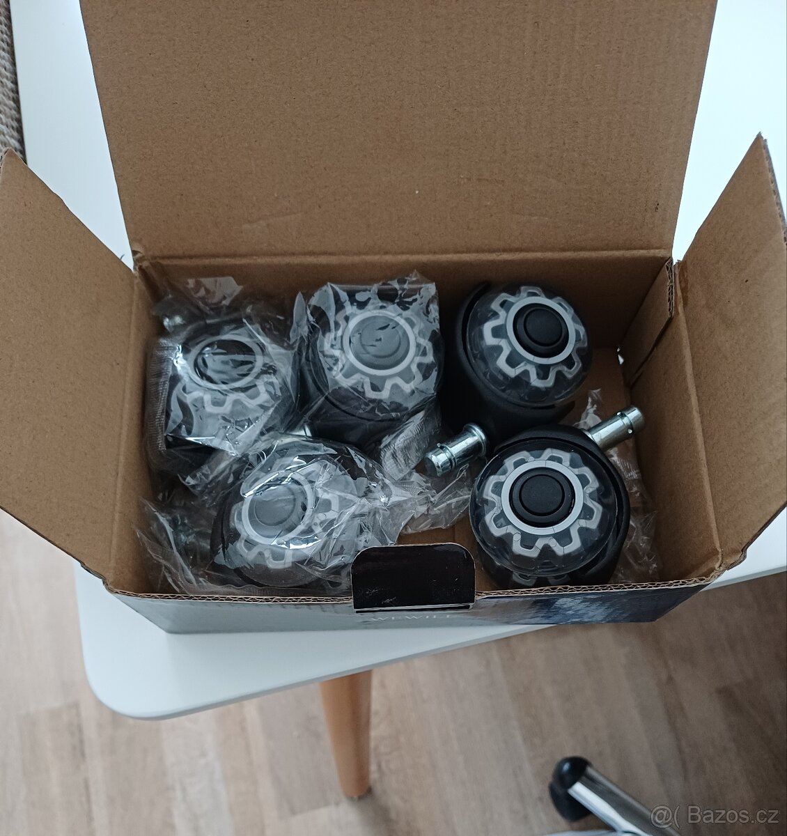 Kolečka na kancelářskou židli - 2