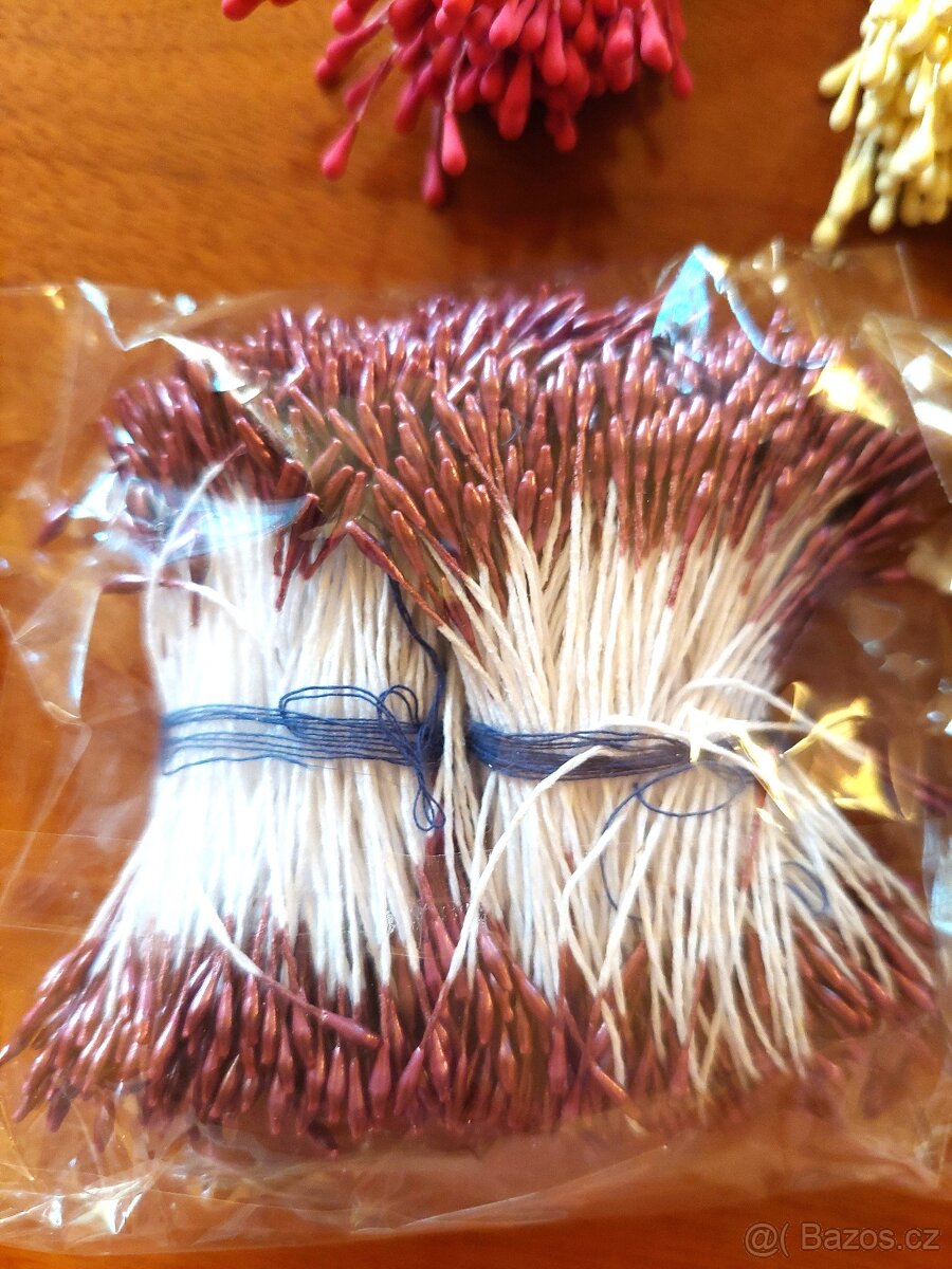 Pestíky do umělých květů - 2