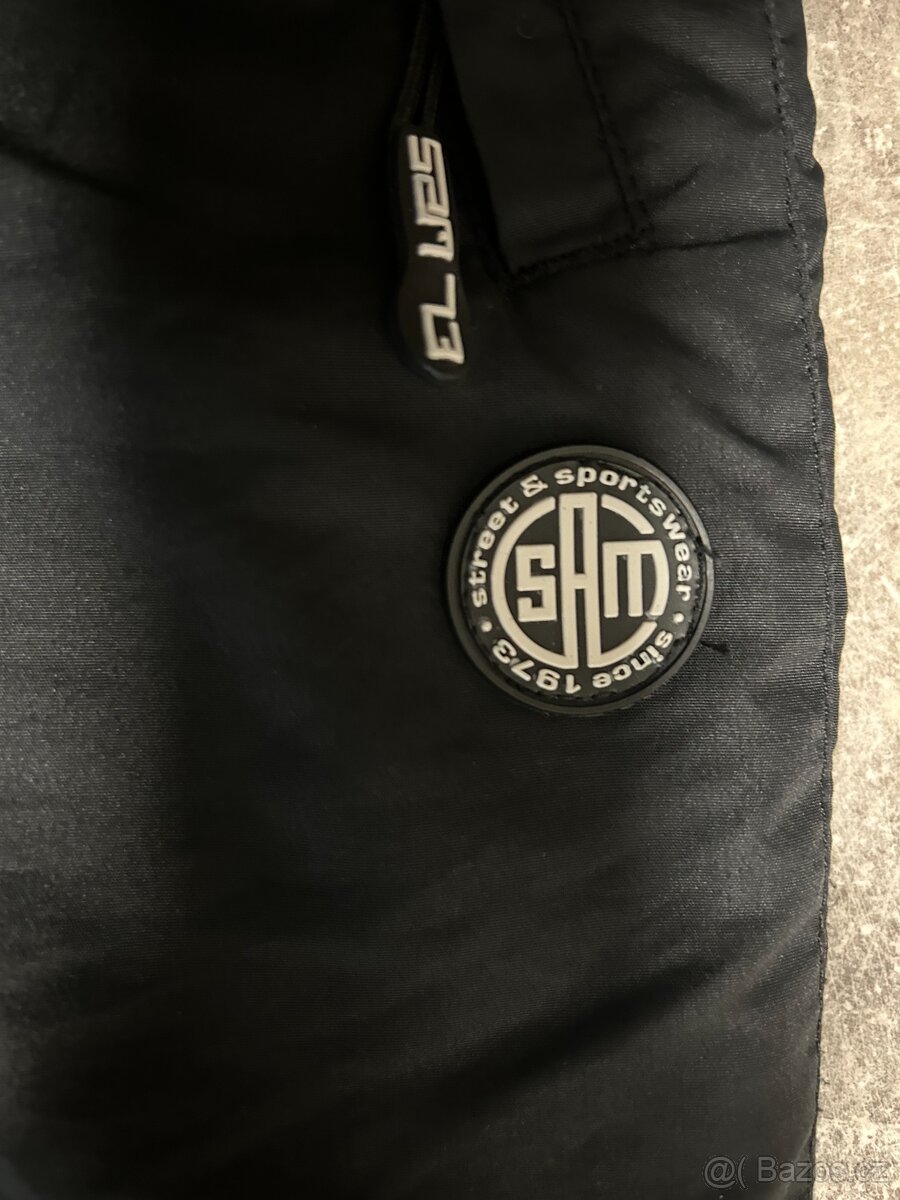 SAM73 oteplovačky, černé vel 146 - 2