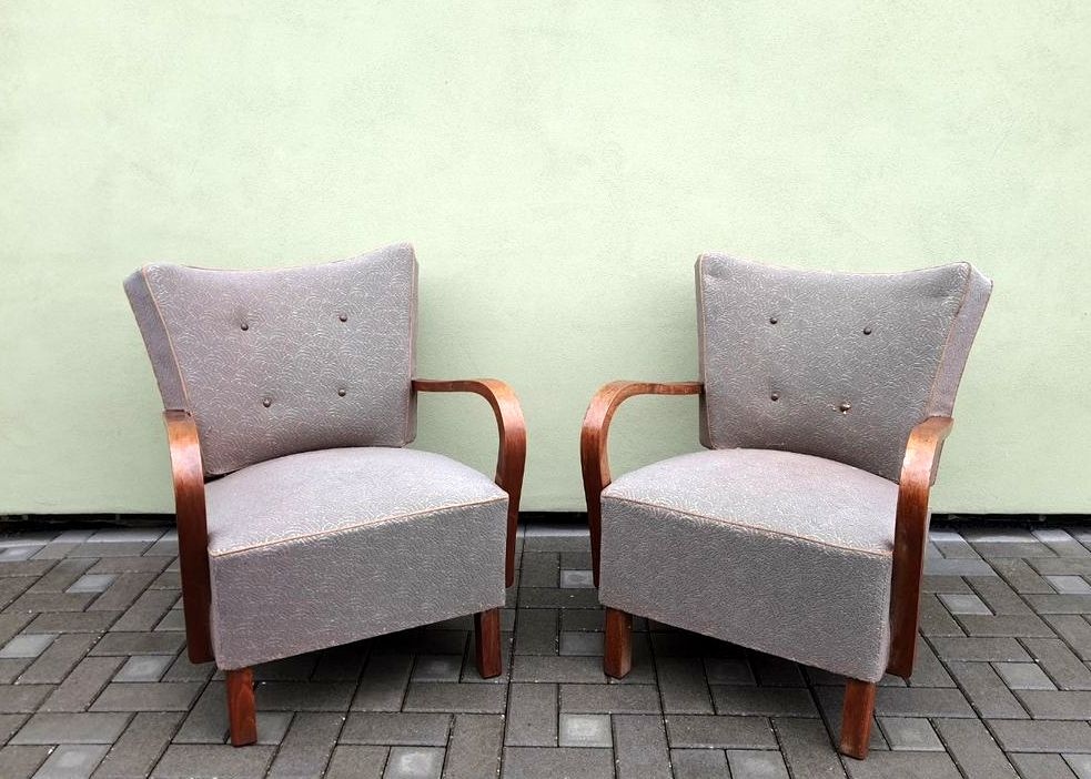 Křesla "ala" Halabala 2ks - 2