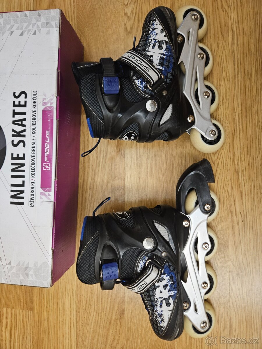 Dětské inline brusle vel.31-34 - 2