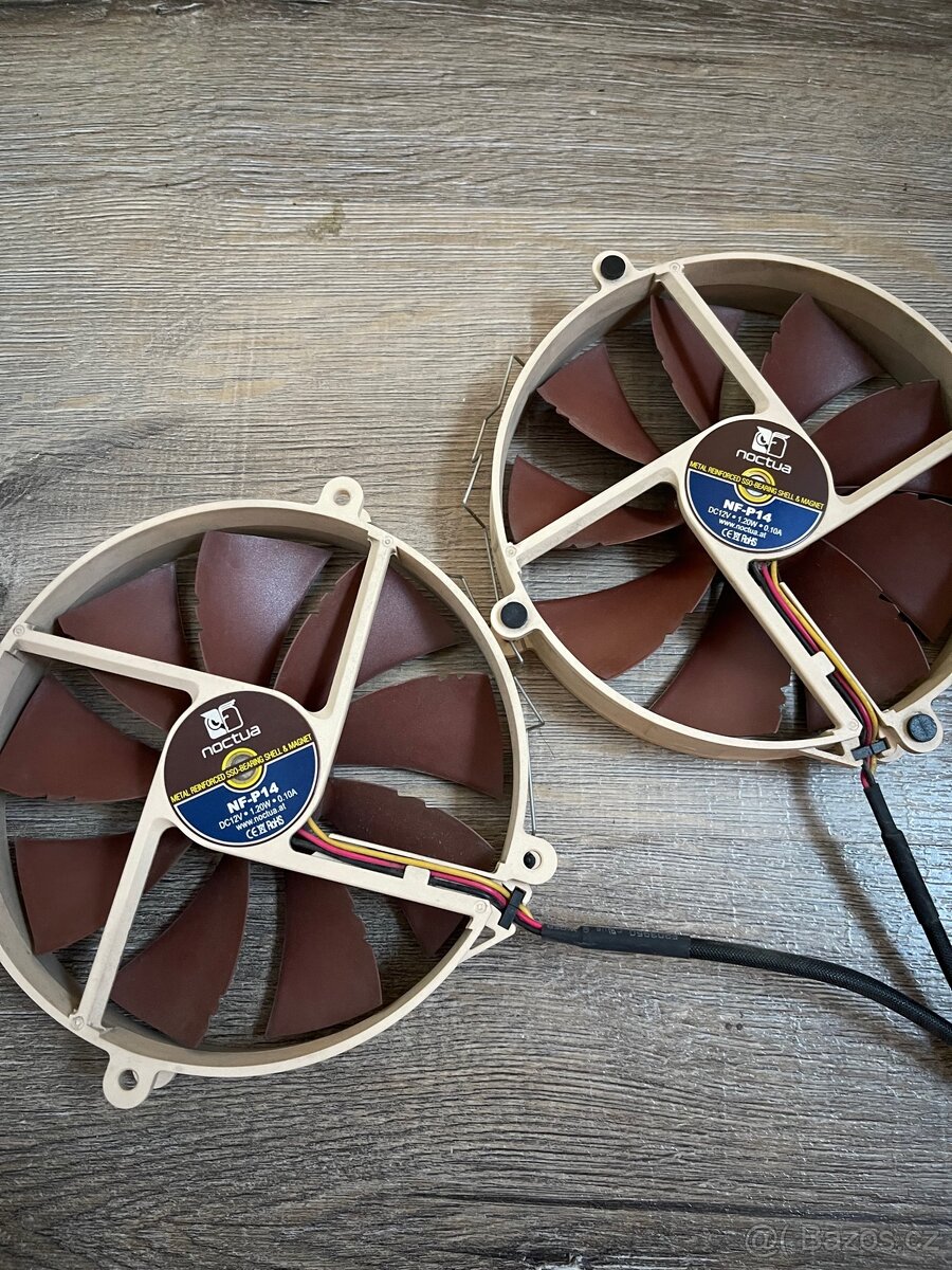 Noctua CPU chladič – tower, 2× 140mm NF-P14, Intel - 2